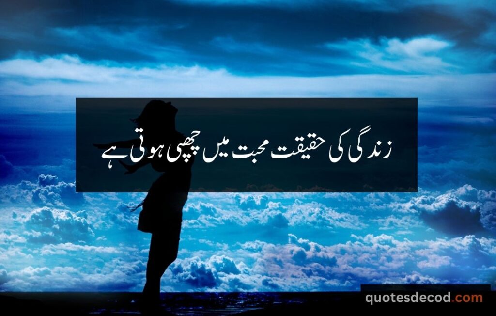 اور بھی دکھ ہیں زمانے میں محبت کے سوا راحتیں اور بھی ہیں وصل کی راحت کے سوا 21 sad love quotes in urdu