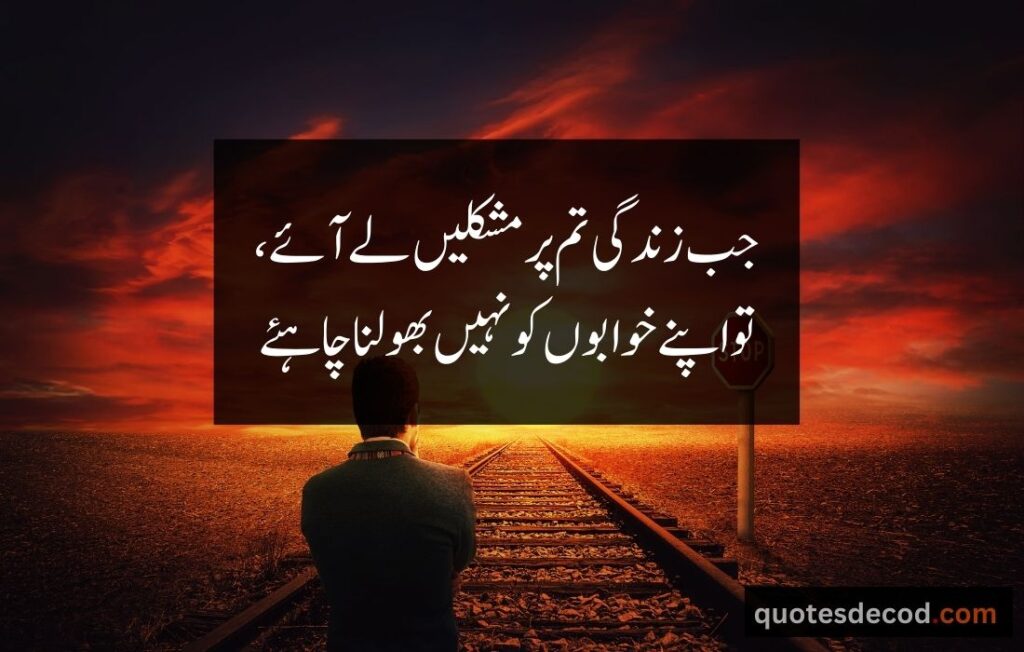 اور بھی دکھ ہیں زمانے میں محبت کے سوا راحتیں اور بھی ہیں وصل کی راحت کے سوا 23 sad love quotes in urdu