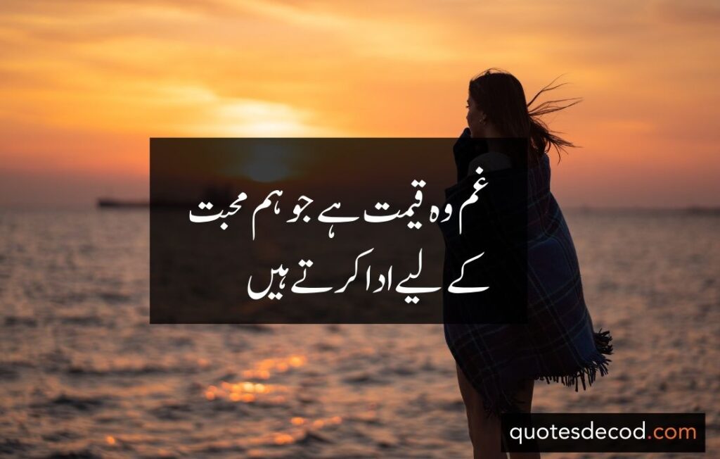 اور بھی دکھ ہیں زمانے میں محبت کے سوا راحتیں اور بھی ہیں وصل کی راحت کے سوا 8 1 sad quotes in urdu