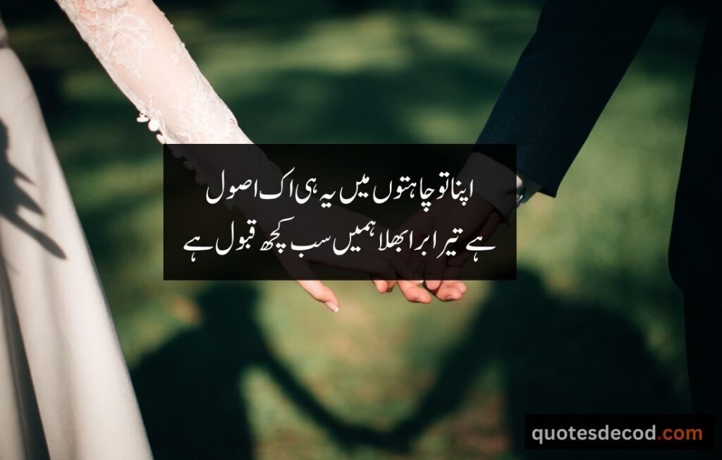 اور بھی دکھ ہیں زمانے میں محبت کے سوا راحتیں اور بھی ہیں وصل کی راحت کے سوا 9 2 love quotes for husband in urdu