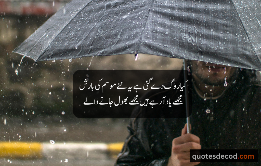 اور بھی دکھ ہیں زمانے میں محبت کے سوا راحتیں اور بھی ہیں وصل کی راحت کے سوا 10 1 rain quotes in urdu